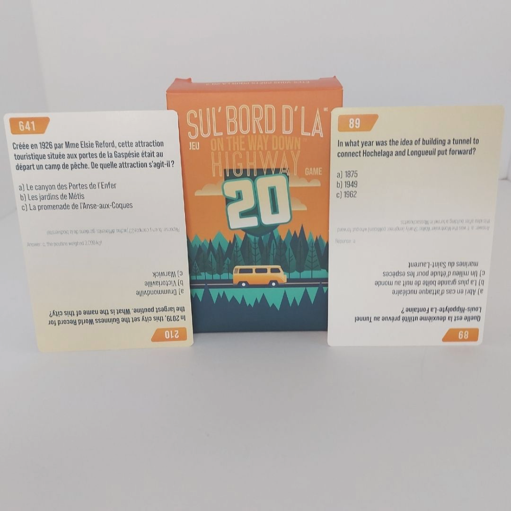 Sul'bord d'la 20 - Version bilingue