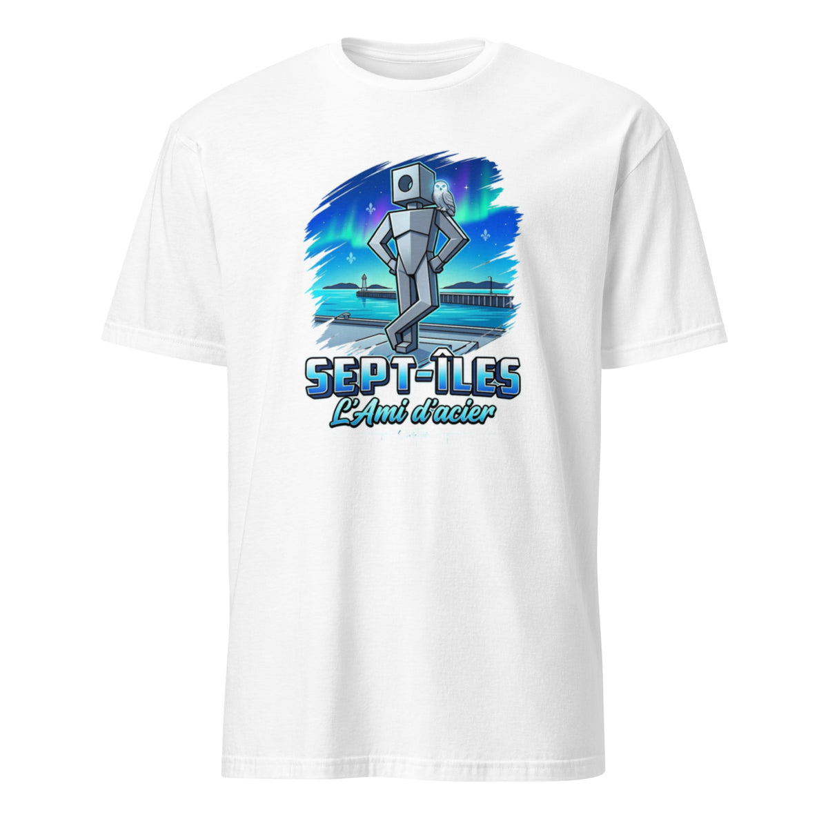 OseTee Sept-Îles T-shirt, White – T-shirt Sept-Îles blanc, Côte-Nord, Québec