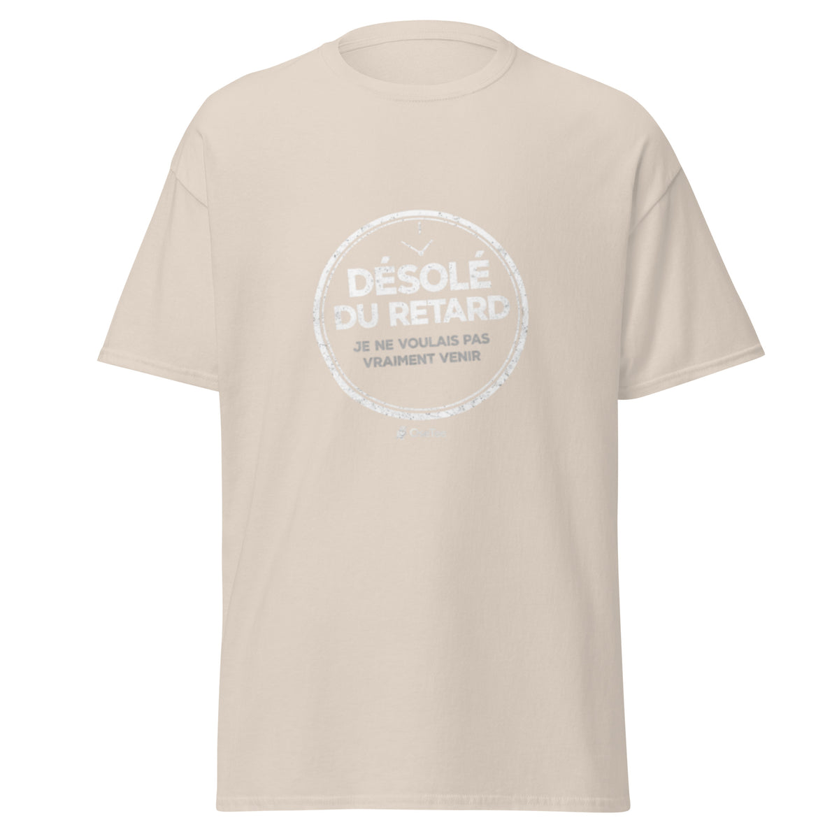 T-shirt Désolé du retard OseTee — vue 5