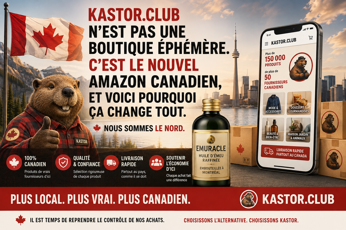 Kastor.club n'est pas une boutique éphémère — c'est le nouvel Amazon canadien, et voici pourquoi ça change tout