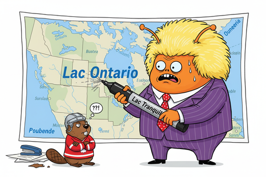Y'a rebaptisé notre lac. Moi j'ai rebaptisé ma fosse septique.