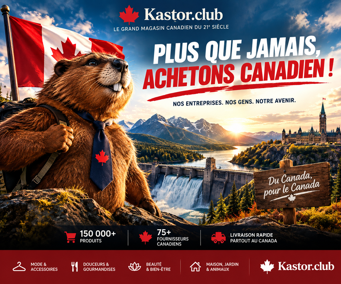 Kastor.club — Plus que jamais, achetons canadien ! Le grand magasin canadien du 21e siècle.