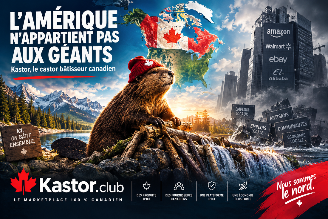 L'Amérique n'appartient pas aux géants — Kastor, le castor bâtisseur canadien | Kastor.club