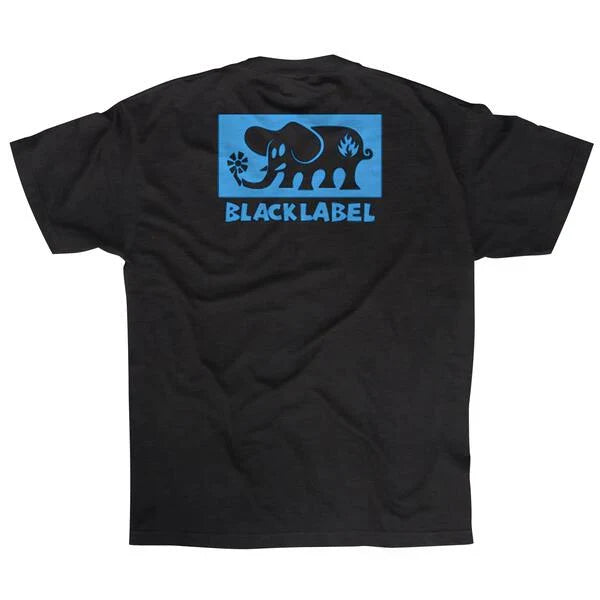 Black Label 'Flower Power' Tee - Black