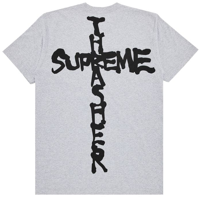 Supreme x Thrasher 'Cross' Tee - Heather Grey