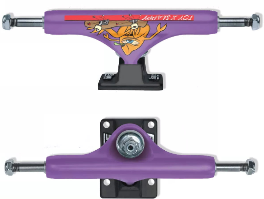 Slappy x Toy Machine 'Stage 1' Hollow Trucks - Purple
