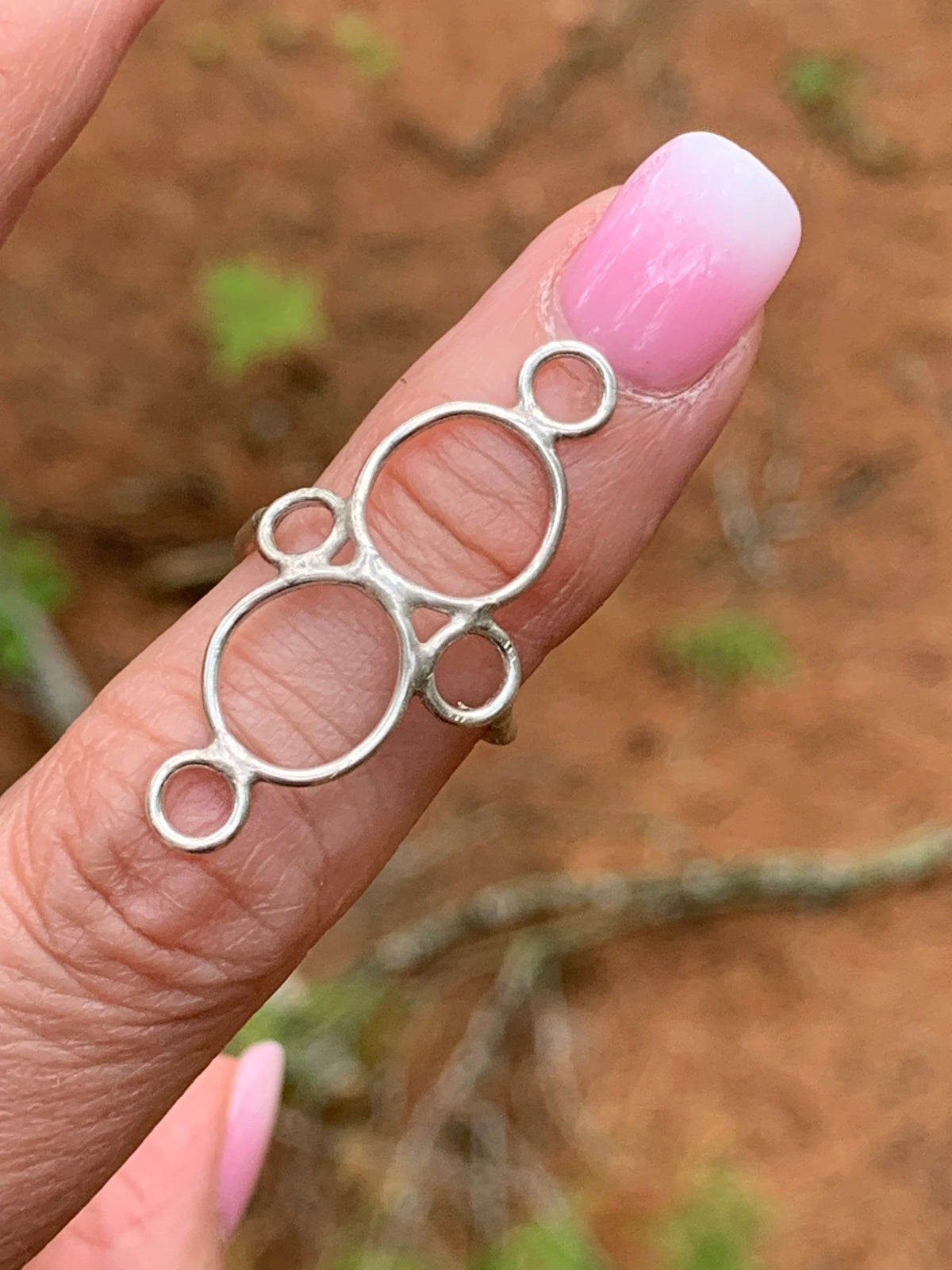 Circa — Open Circle Ring in Sterling Silver or 18K Gold
