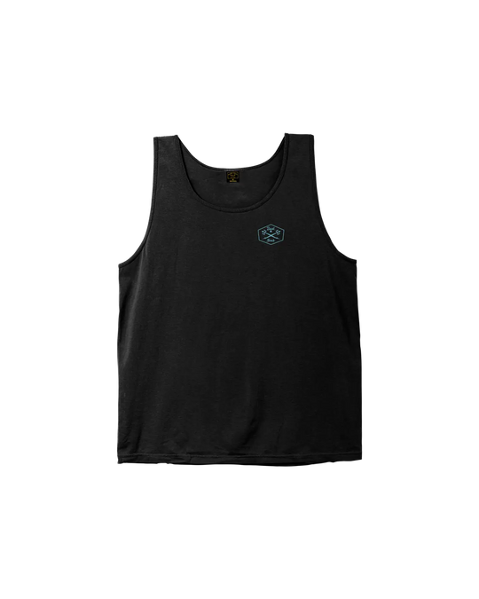 Dark Seas 'Bloom' Tank Top - Black