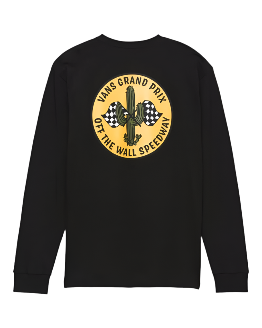 Vans 'Grand Prix' L/S Tee - Black