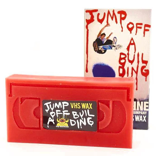 Toy Machine 'Jump Off A Building V.H.S' Wax - Red