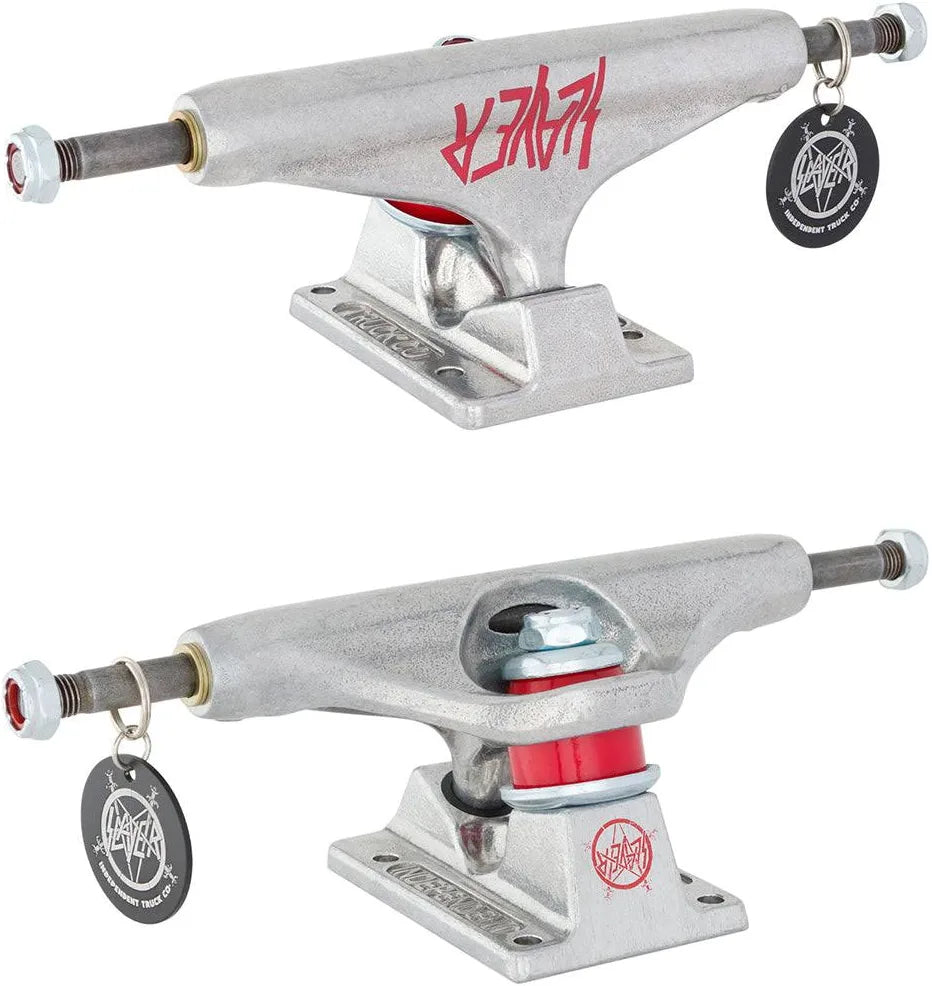 Independent x Slayer 'Stage 11' Trucks - Polished Silver