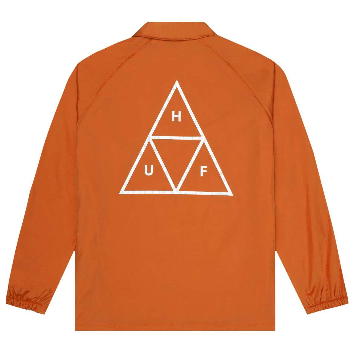 HUF 'Essentials Triple Triangle' Windbreaker - Rust