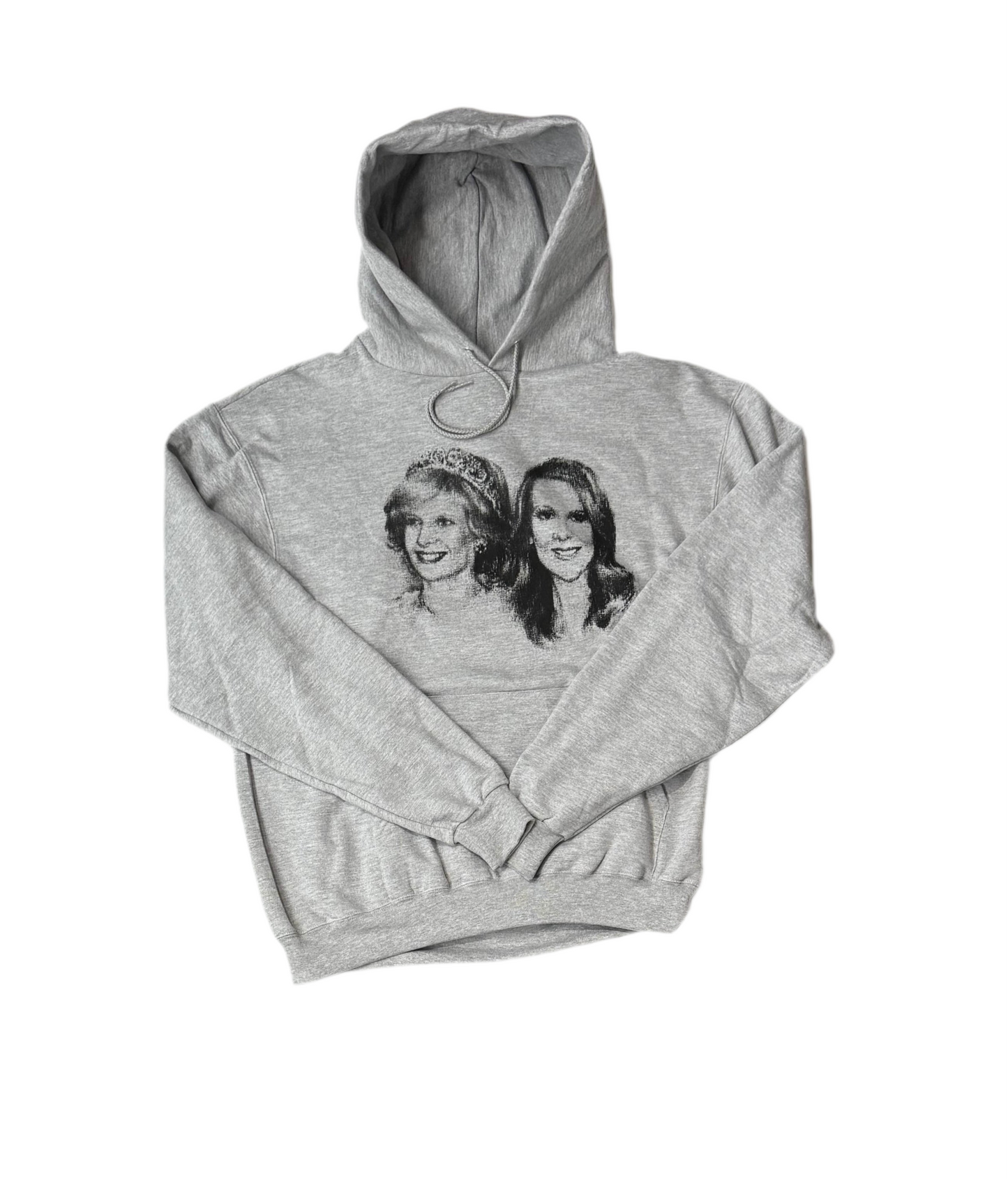 Classic Grip 'Diana & Dion' Hoodie - Grey