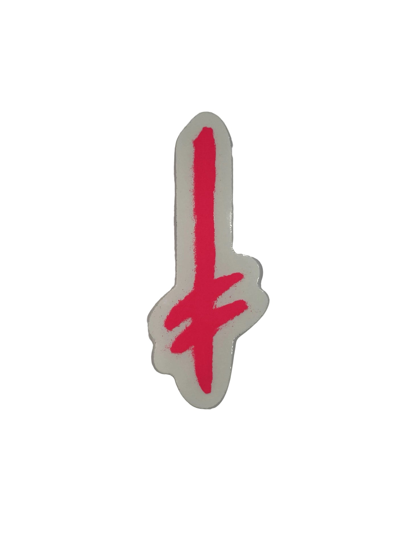 Deathwish 'Gang Logo' Sticker - Pink