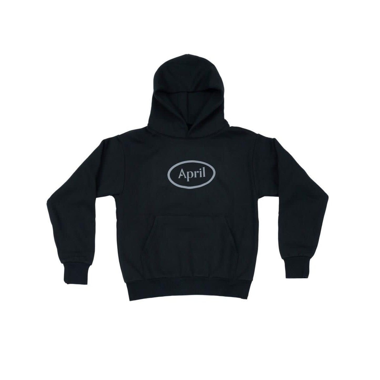 April Skateboards 'OG Puff Print' Hoodie - Black