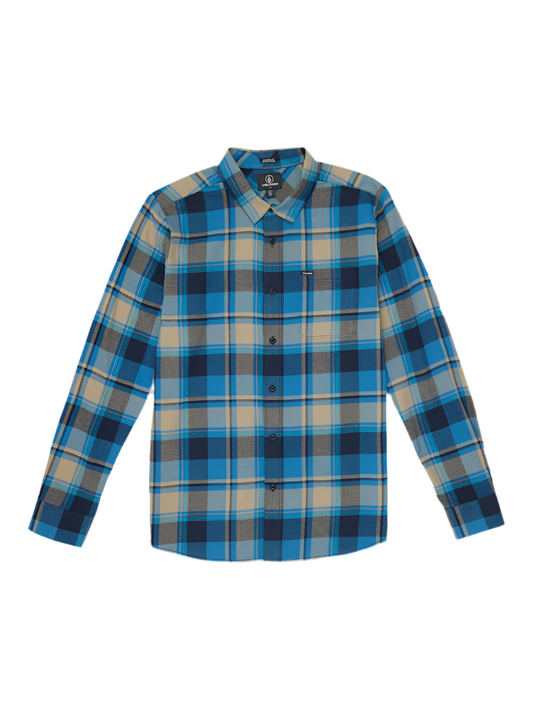 Volcom 'Caden' Flannel Shirt - Navy