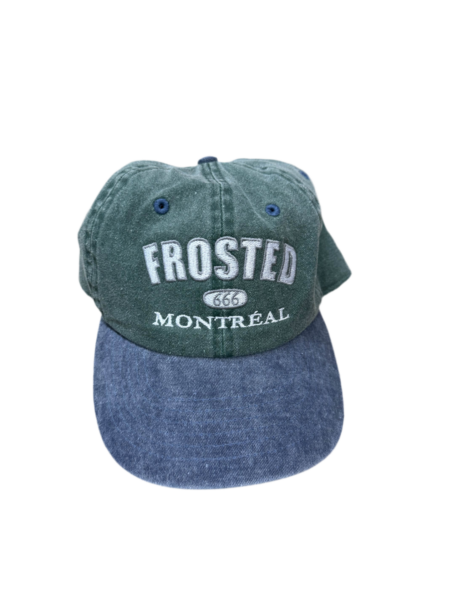 Frosted Skateboards '666' Cap - Green/Blue