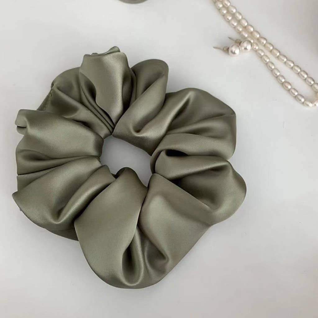 Scrunchie à cheveux géant en satin
