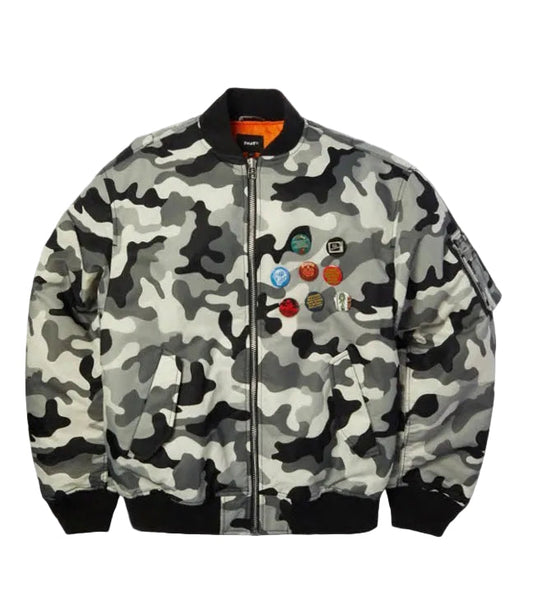 HUF 'Olympia' Flight Jacket - Camo