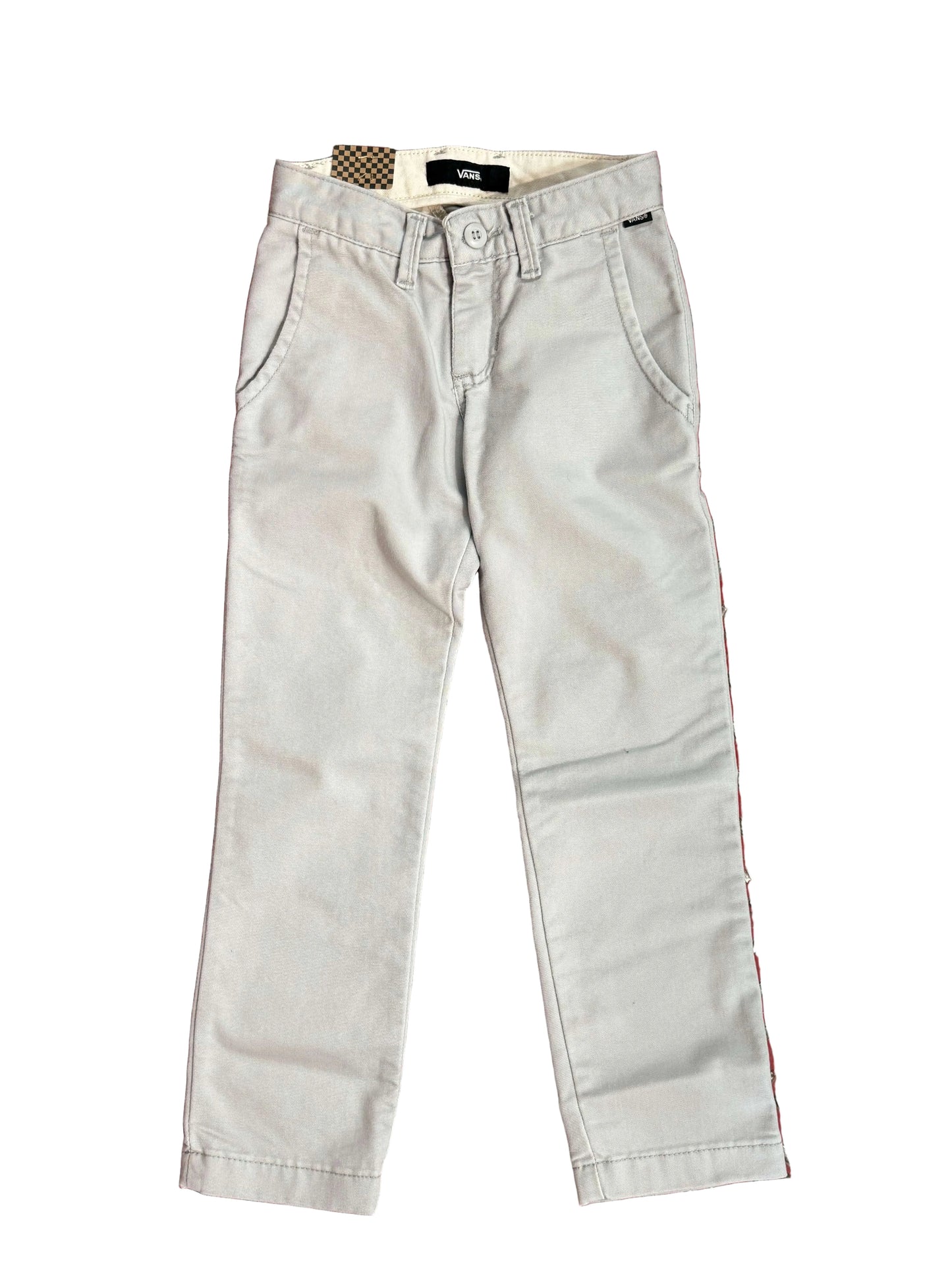 Vans 'Authentic' Chino Pants - Light Grey (KIDS)
