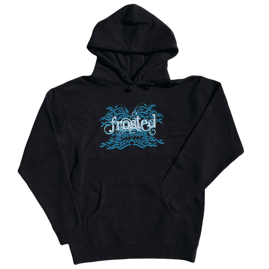 Frosted Skateboards 'Tribal' Hoodie - Black