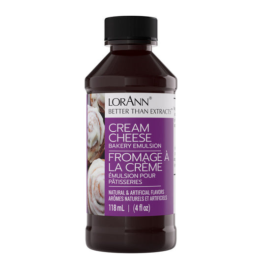 Émulsion de Boulangerie au Fromage à la Crème - 4 oz. - 16 oz. - 1 Gallon - 5 Gallons - Livraison Gratuite au Canada pour les Commandes de Plus de 199 CAD