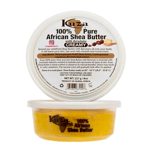 KUZA BEURRE DE KARITÉ AFRICAIN 100% PUR CRÈME 227G