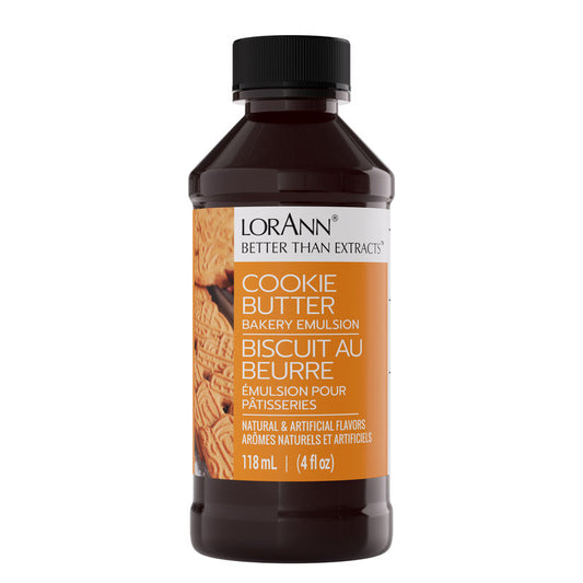Émulsion de Boulangerie Saveur Spéculoos - 4 oz. - 16 oz., 1 Gallon, 5 Gallons - Émulsions de Boulangerie Canada - Livraison Gratuite au Canada pour les Commandes de Plus de 199 CAD