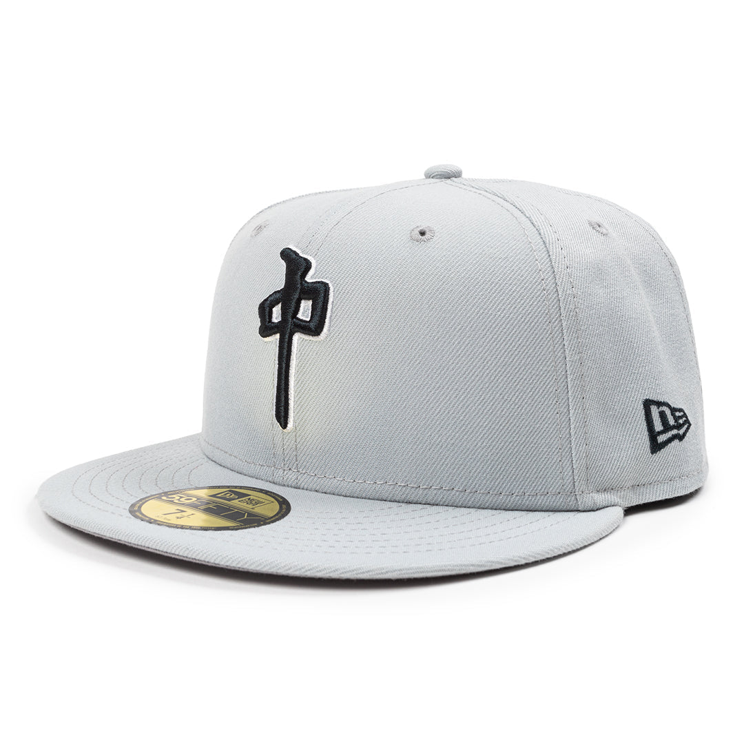 Red Dragon x New Era 'Dynasty' Fitted Cap - Grey/Grey