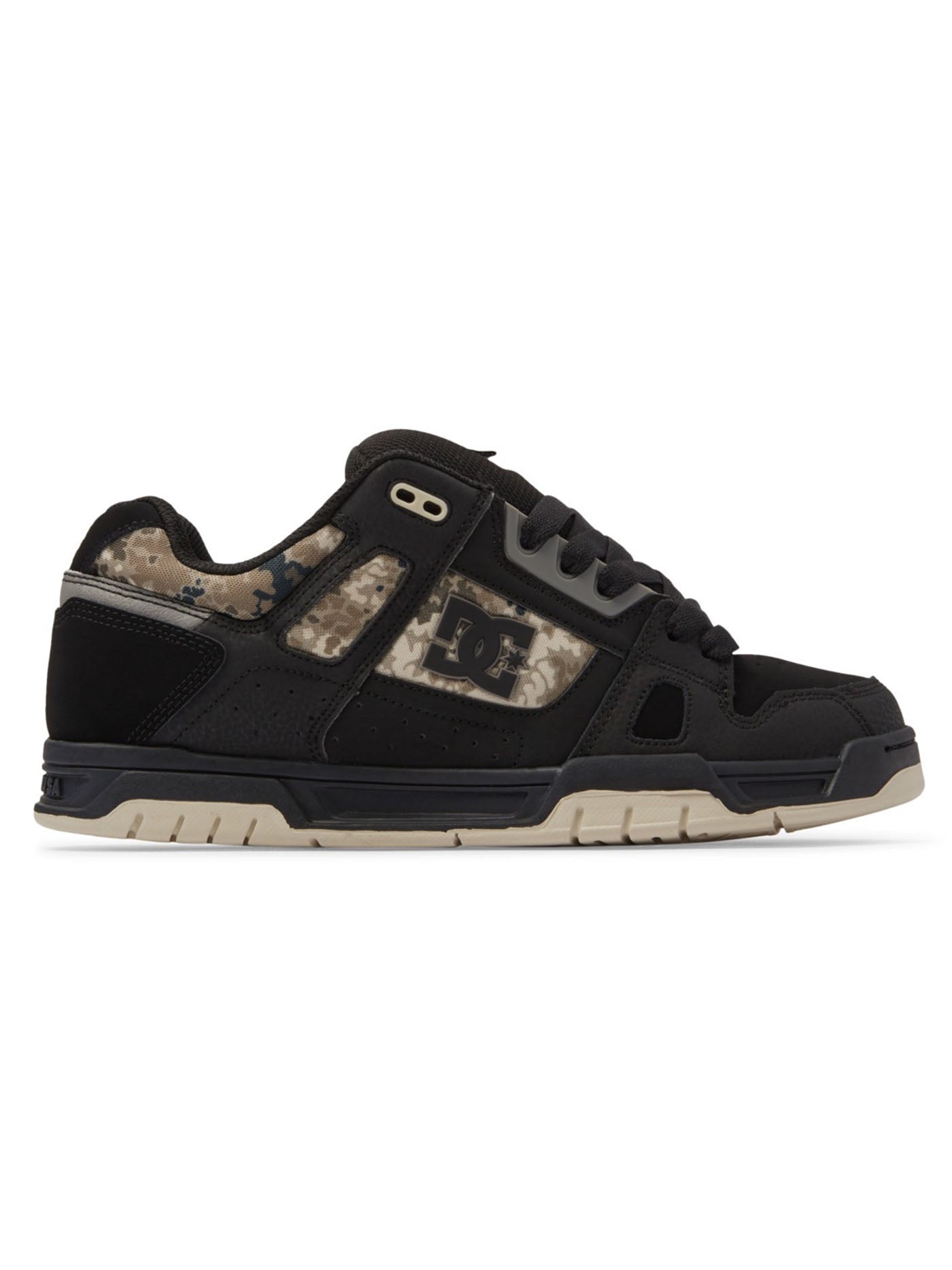 DC Shoes 'Stag' Shoes - Black/Grey/Brown