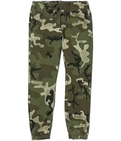 Volcom 'Frickin' Slim Jogger - Army (KIDS)