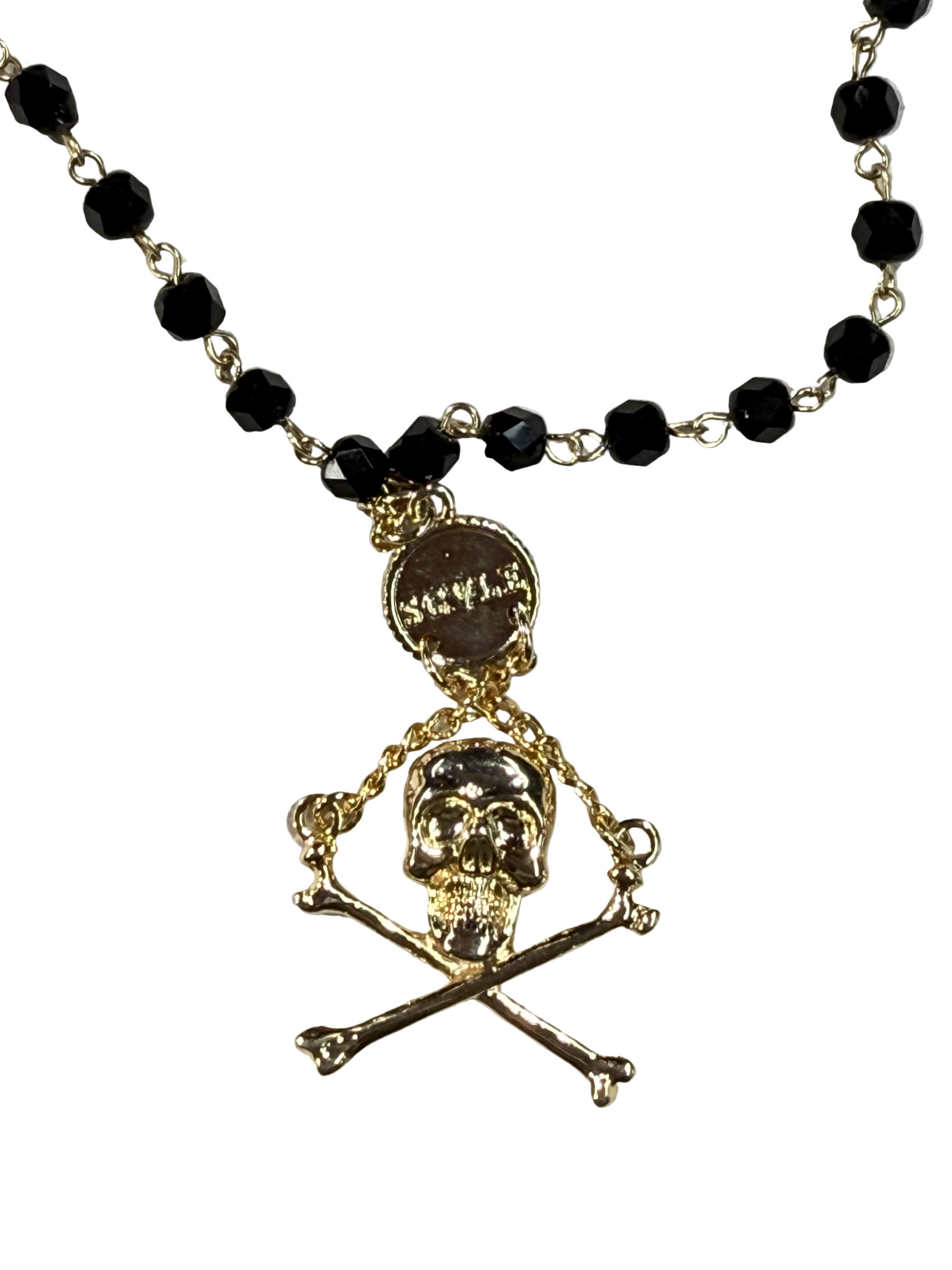 Black Scale 'Holy Pirate' Chain - Gold/Black