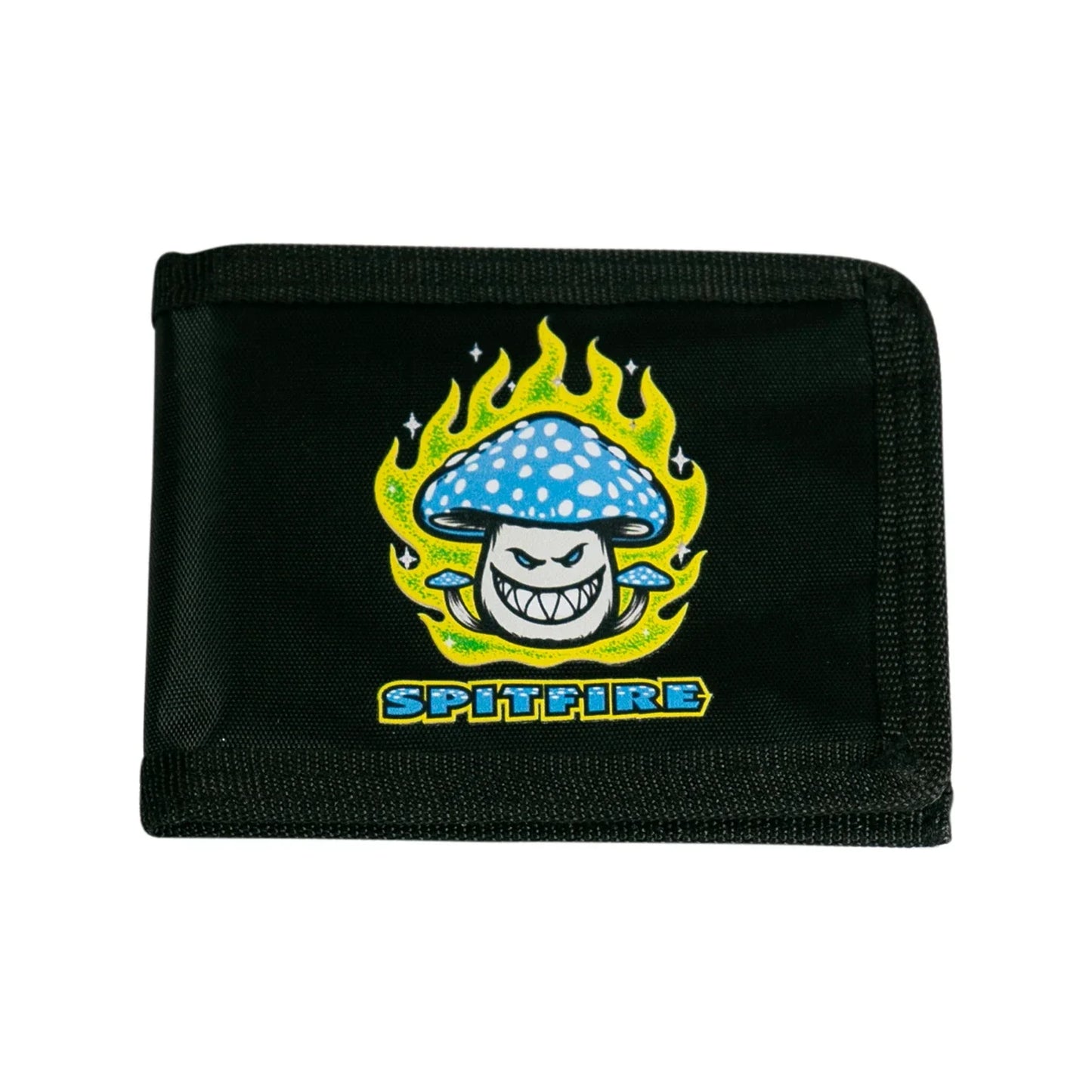 Spitfire 'Mushroom Bighead' Wallet - Black/Yellow