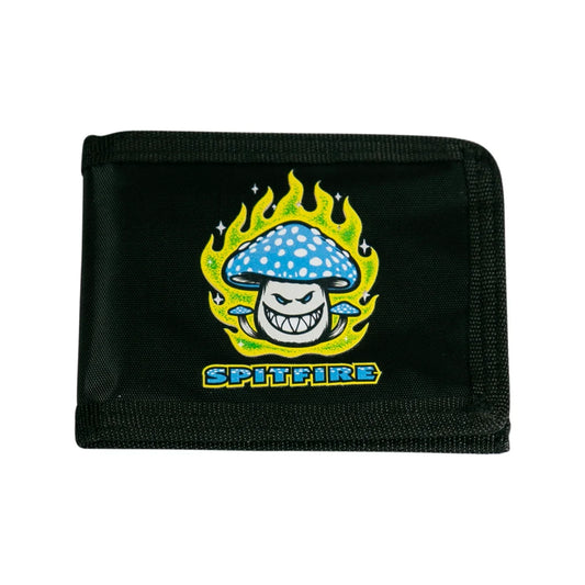 Spitfire 'Mushroom Bighead' Wallet - Black/Yellow