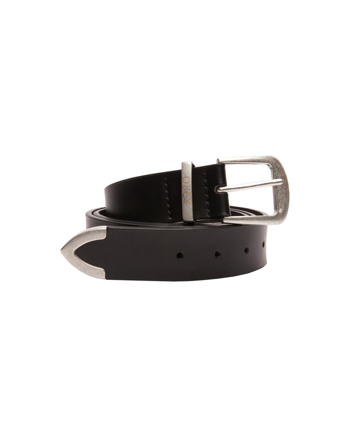 Obey 'Leather' Belt - Black