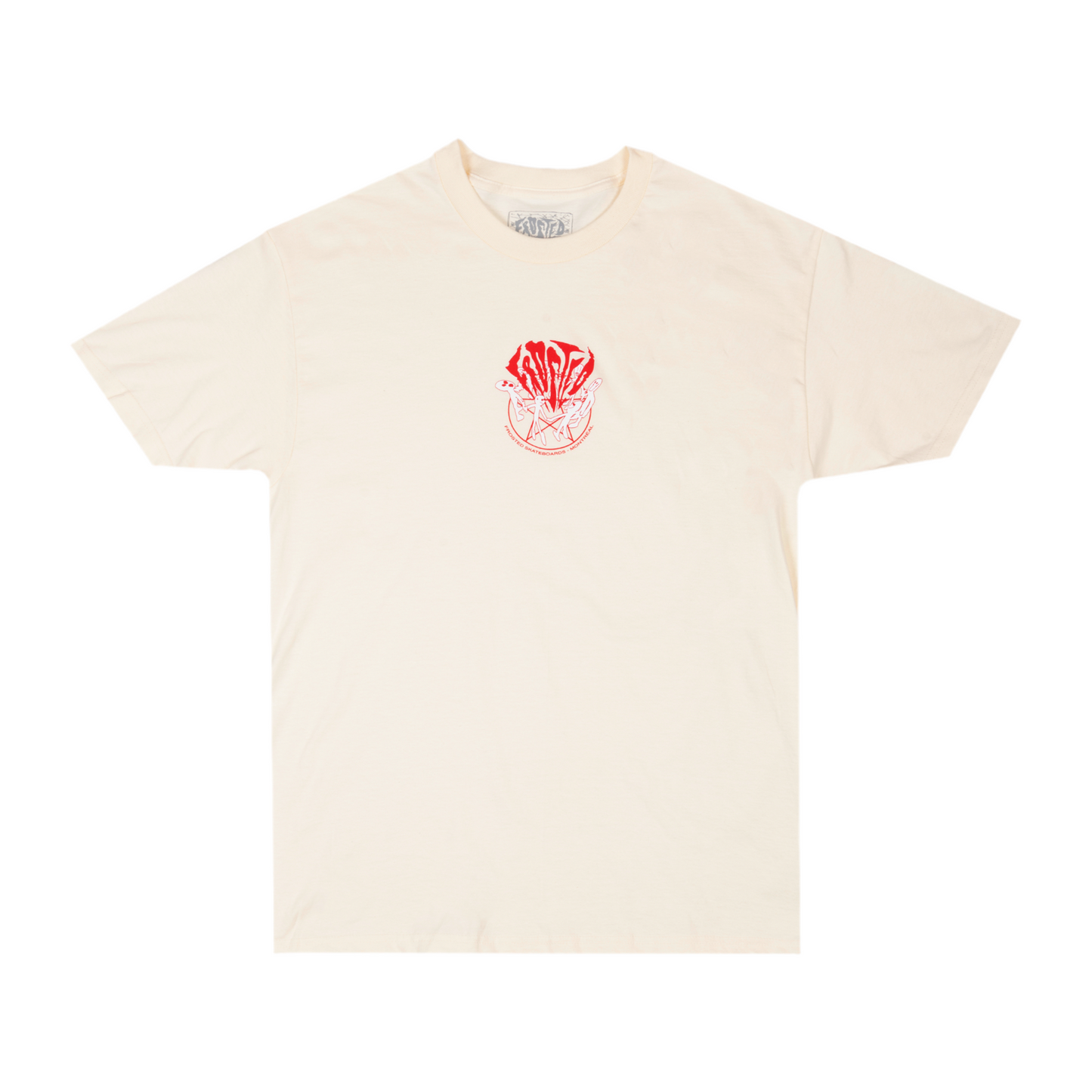 Frosted Skateboards 'Starcult Graphic' Tee - Cream