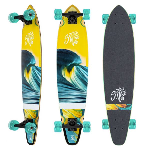 Sector 9 'Highline Shine' Longboard - Yellow