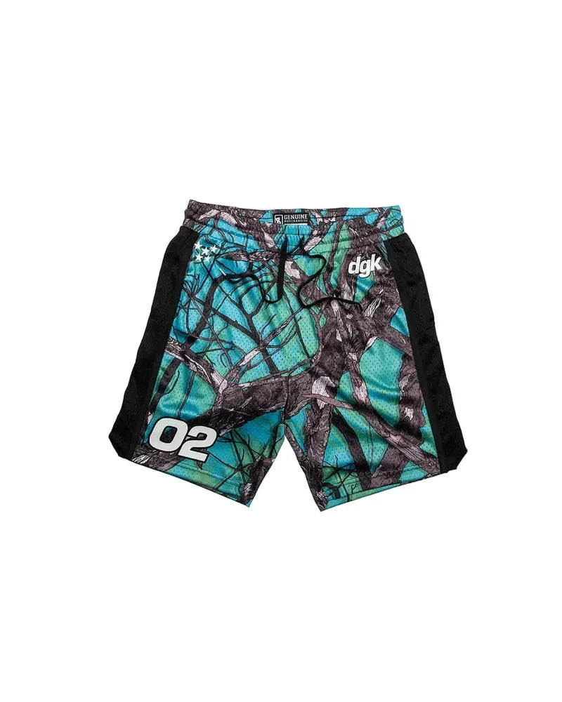 DGK 'Timber' Basketball Shorts - Tree Camo