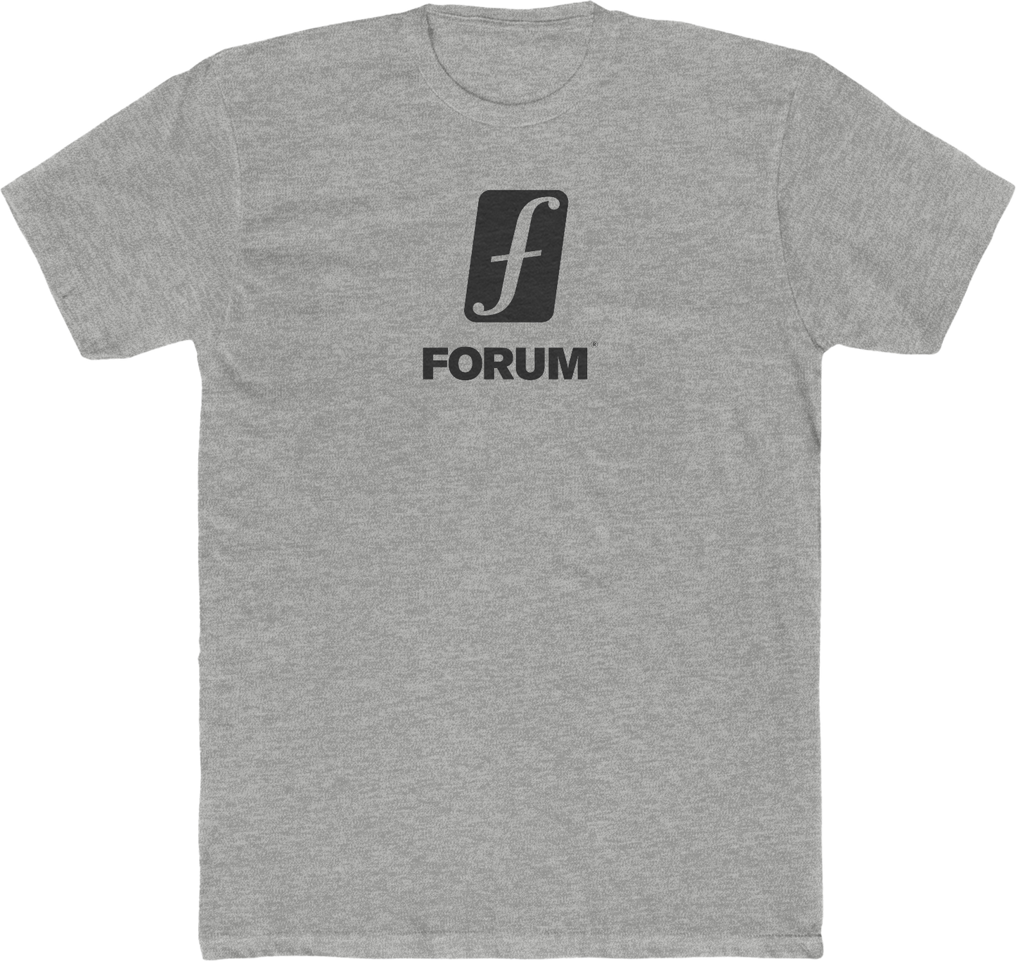 Forum 'Lockup' Tee - Heather Grey