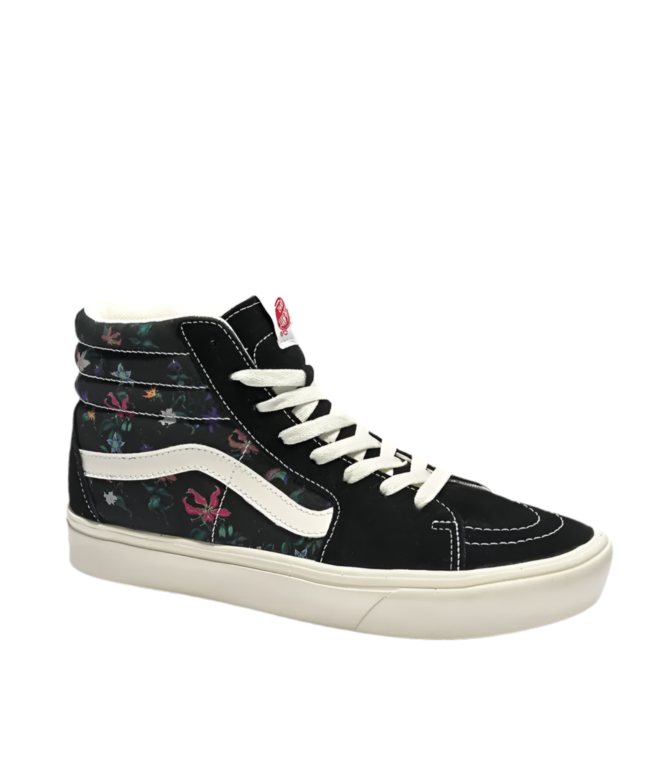 Vans 'Comfycush Sk8-Hi' Shoes - Fatal Floral Black (Women’s)