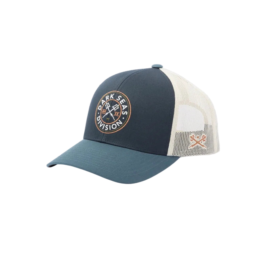 Dark Seas 'Navigation' Trucker Cap - Navy/Blue