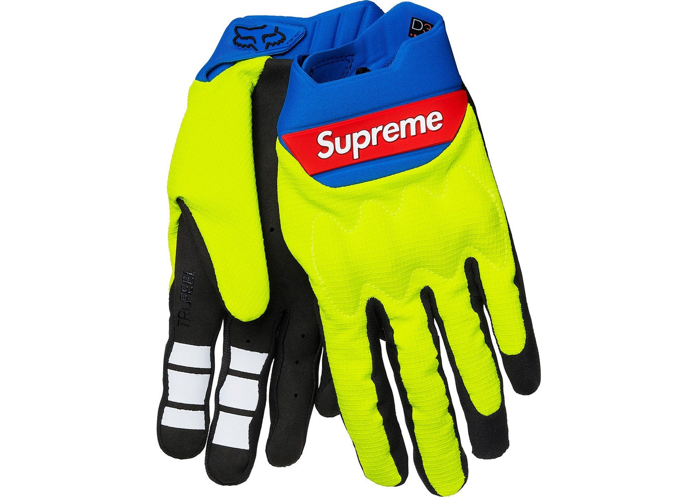 Supreme x Fox Racing Bomber LT Gloves - Yellow