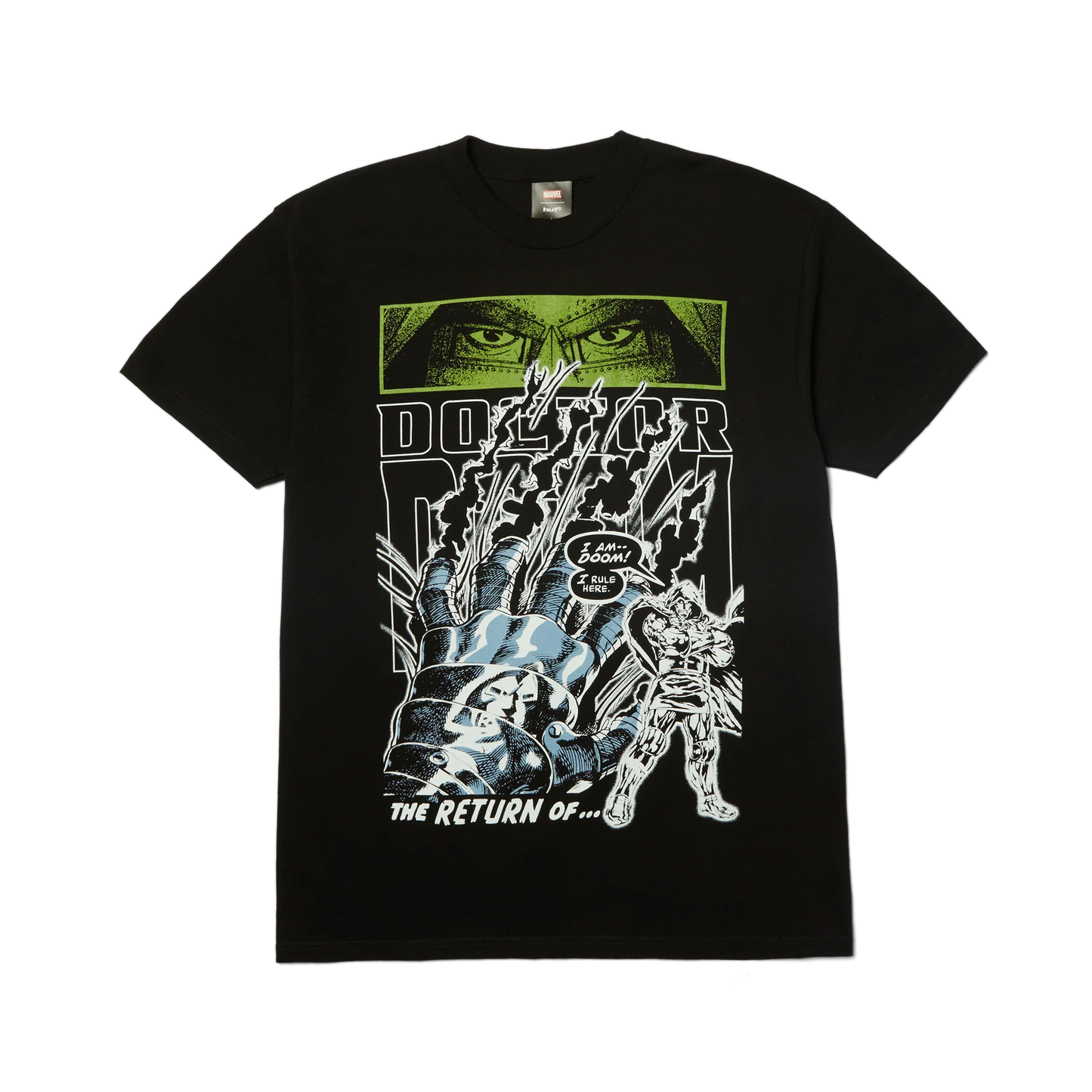 HUF x Marvel 'Doom Lives' Tee - Black