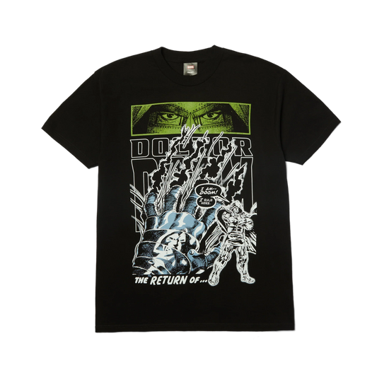 HUF x Marvel 'Doom Lives' Tee - Black