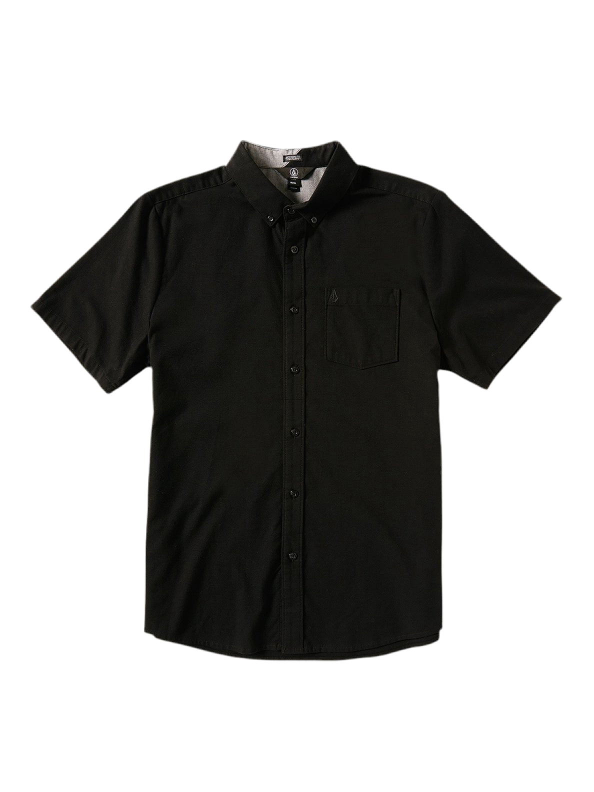 Volcom 'Everett Oxford' Short Sleeve - New Black