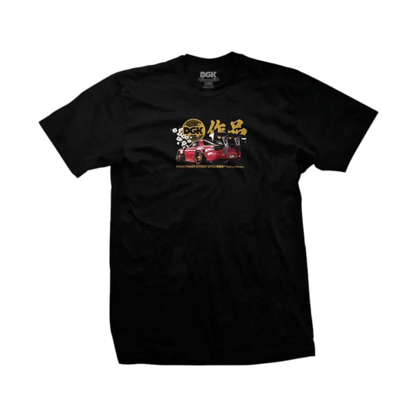 DGK 'Beauty And The Beast' Tee - Black