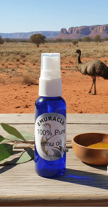 Huile d'émeu 100 % pure — Triple raffinée, spray de 30 ml | Emuracle