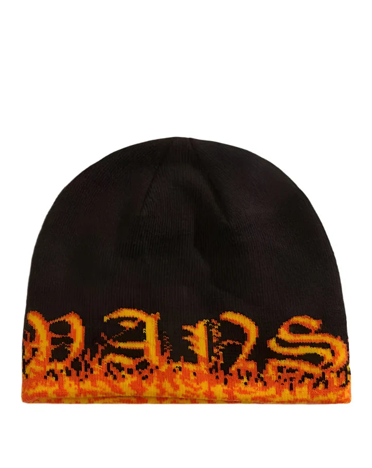 Vans 'Hovley' Beanie - Black Flame (KIDS)