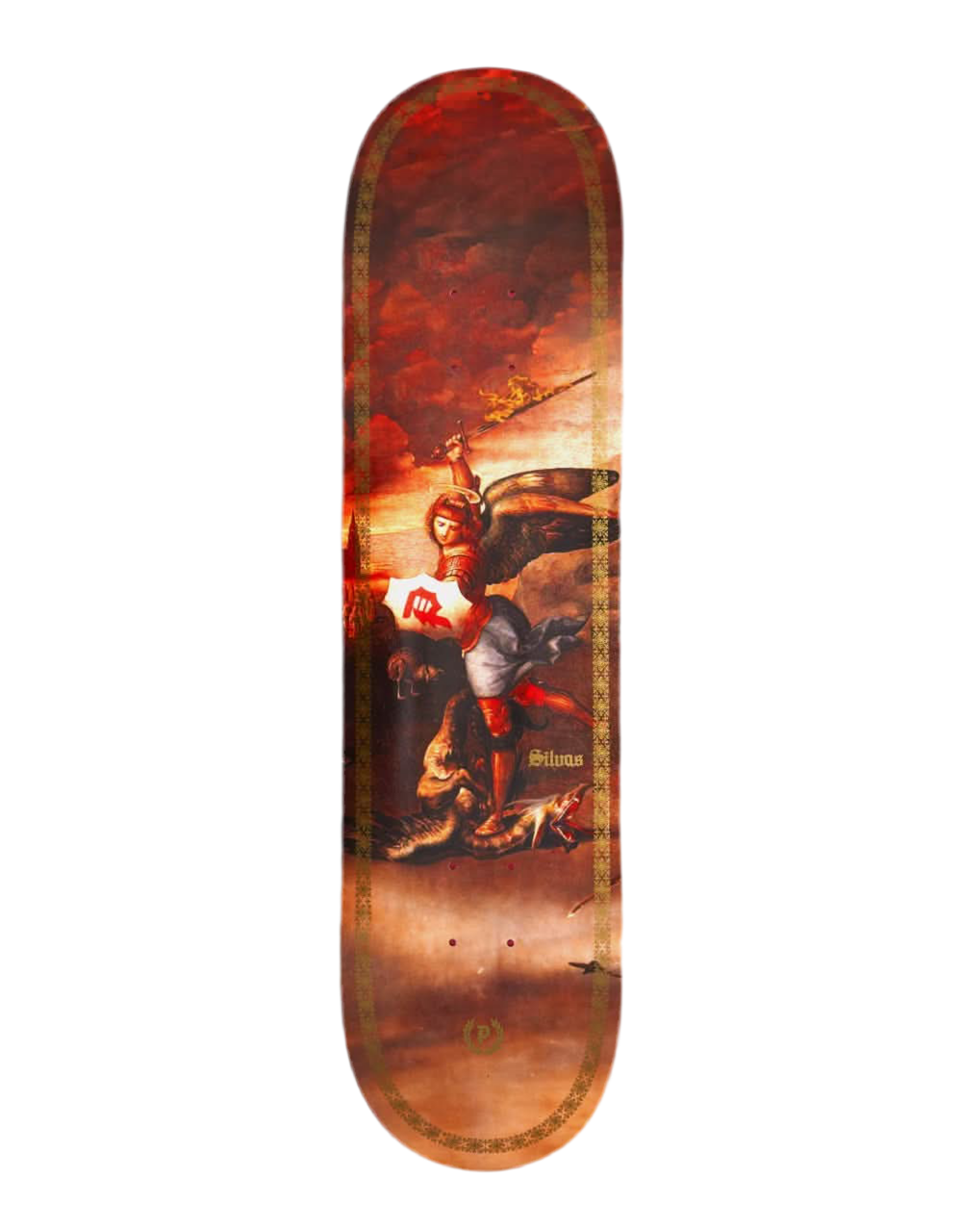 Primitive 'Silvas Protector' Skate Deck - Multi