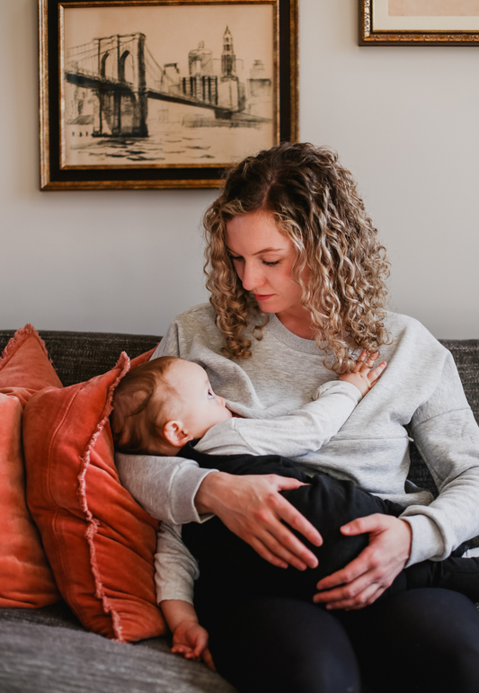 Pull d'allaitement Lily en polaire